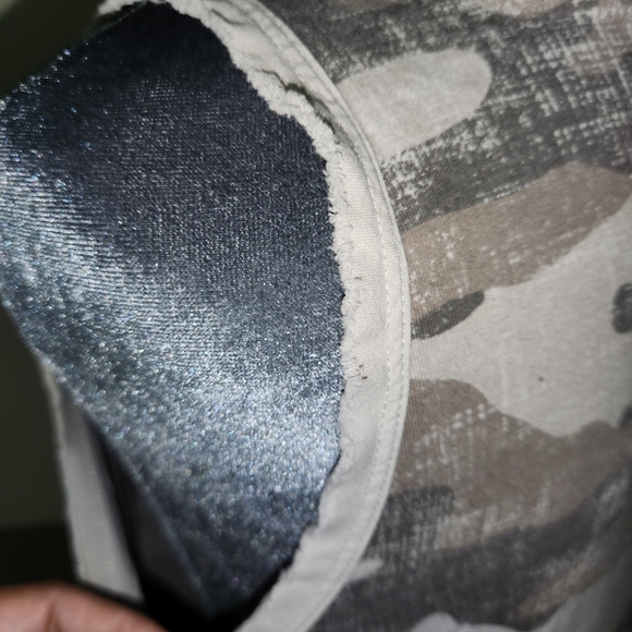 women's camo midi dress - Picture 3 of 5